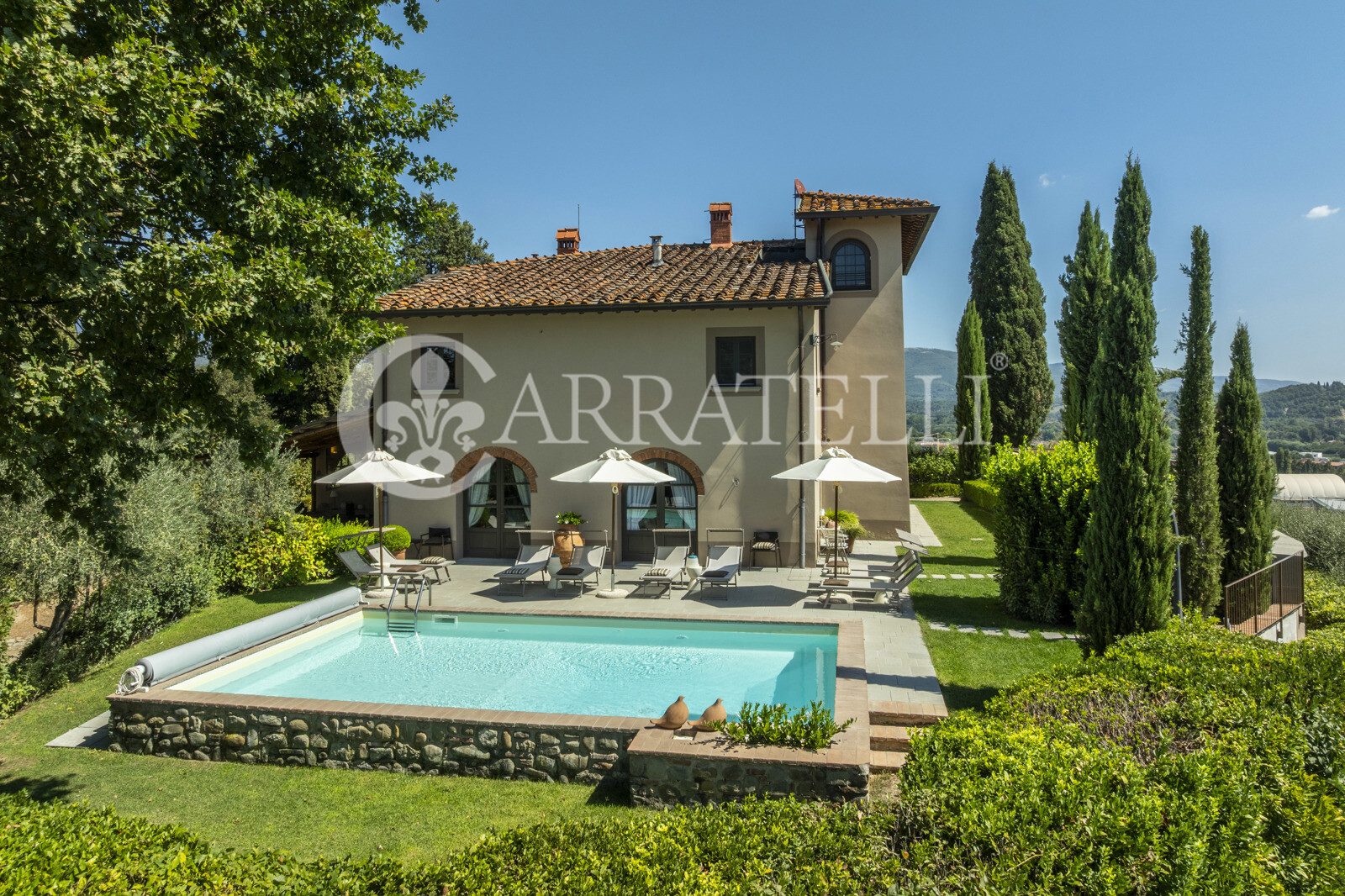 Villa storica con piscina nel cuore della Toscana